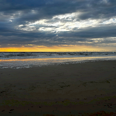 Bargen aan Zee - Abendstimmung nach dem Sturm Poly